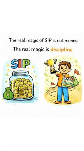 Real magic of SIP. #investment #money #mutualfunds #sip