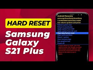 How To Hard Reset Samsung Galaxy S21 Plus - Full Guide