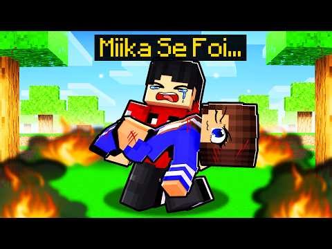 TROLLEI todos FINGINDO que a MIIKA SE FOI no Minecraft ◂Miika▸