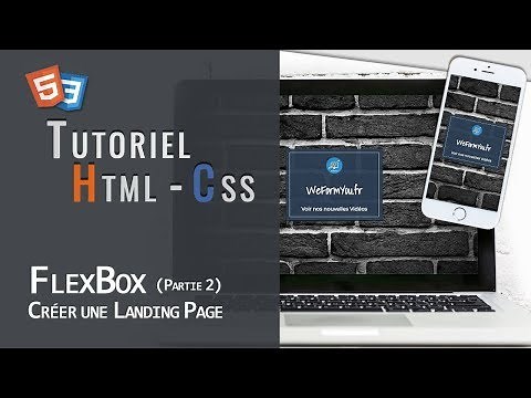 Html - Css | FlexBox - Créer une Landing Page (partie 2)