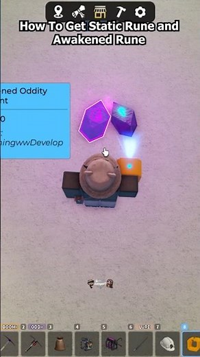 How To Get Static Rune and Awakened Rune In Refinery Caves 2 - Roblox RC2