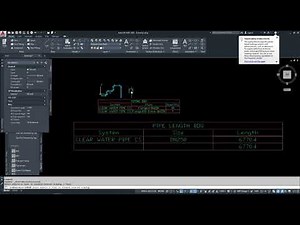 Autocad MEP How to create piping and fitting schedule part 5