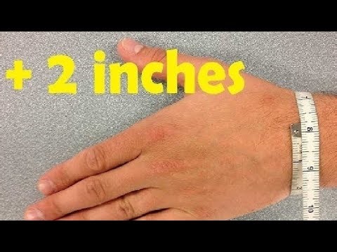 HOW TO GET BIG WRISTS JUST DO THIS
