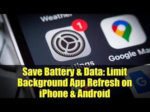 Save Battery & Data: Limit Background App Refresh on iPhone & Android