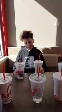 Trying differnt Water cups at differnt places.