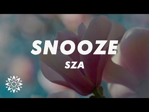 SZA, Justin Beiber - Snooze (Lyrics)
