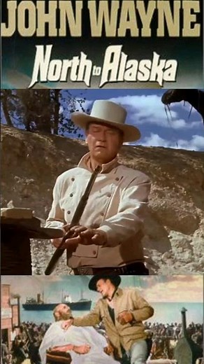 North to Alaska,1960, John Wayne, Stewart Granger, Capucine, Ernie Kovacs