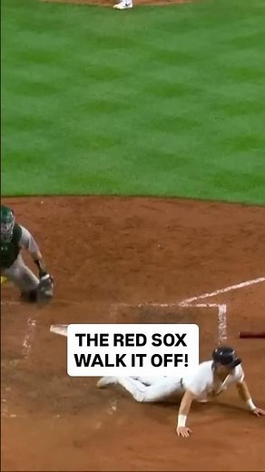 The Red Sox get their 11th walk-off win of the year!