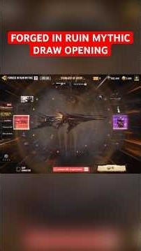 Forged in Ruin Mythic Draw Opening - COD Mobile