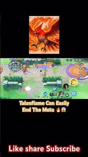 Meta Talonflame Build in Action! 🦅 #pokémonunite #talonflame
