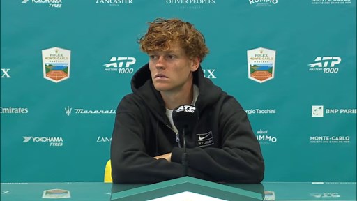 Rolex Monte-Carlo Masters 2026 - Jannik Sinner : "Ici, je peux dormir dans mon propre lit !"