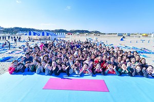 大洗サンビーチヨガフェスタin大洗