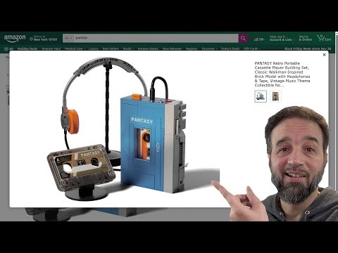 Pantasy Retro Cassette Player set early reveal! Walkman-inspired, $40 USD #NotSponsored