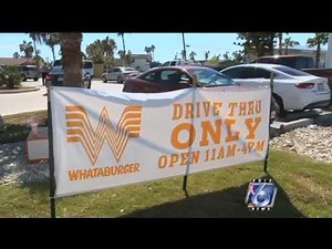 Port Aransas Whataburger reopens its drive-thru