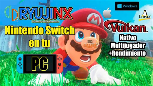 Emulador Ryujinx - Nintendo Switch en tu PC
