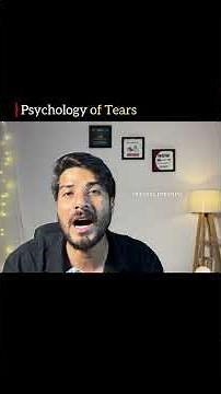 Psychology of tears: Explained💧🧠 #psychologyfacts #oyeujjwalsingh #psychologyoftears #relatable