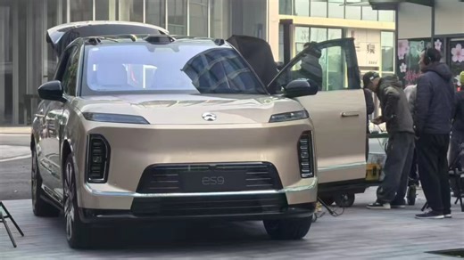 Nio ES9, China's largest electric SUV, spotted on streets ahead of launch