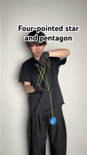 Four-pointed star and pentagram #magicyoyo #yoyo #yoyotricks #tricks #trick #shorts #funny #viral