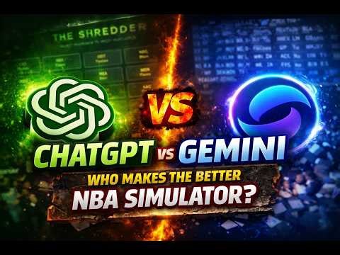 I Asked ChatGPT & Gemini to Make a Realistic NBA Simulator... (Part 1)