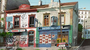 【Maya场景建模】次世代写实街道大型场景制作，0基础场景建模思路讲解