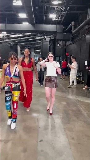 Kelsey Mitchell, Aliyah Boston & Caitlin Clark SLAY the All-Star Arrivals
