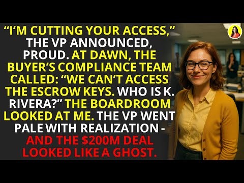 I Was Cut Off Before the $200M Deal – Then the Board Learned Who Held the Keys 💼 | #OfficeRevenge