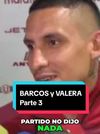 ¿La prensa tiene códigos? Cruce entre Barcos y Valera Parte 3 #alianzalima #hernanbarcos #valera #clasicoperuano