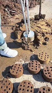 How to make cow dung cakes😁. | Asare Obed