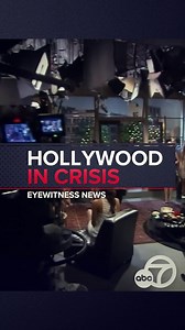 28K views · 117 reactions | After making it through the pandemic, then two massive strikes, Southern California's film and TV industry is in decline. Can show business production be lured back to Tinseltown? “Hollywood in Crisis” looks at the issues - today on Eyewitness News at 5 p.m. | ABC7 | Facebook