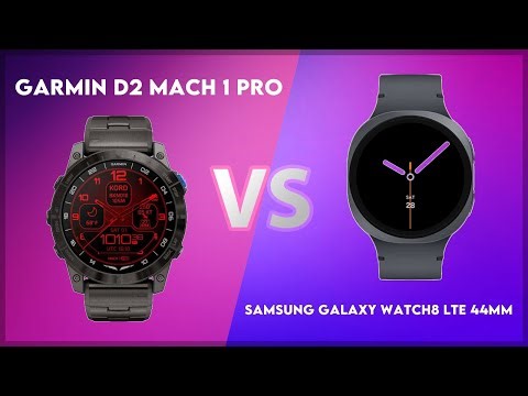 Garmin D2 Mach 1 Pro vs Samsung Galaxy Watch8 LTE 44mm Comparison