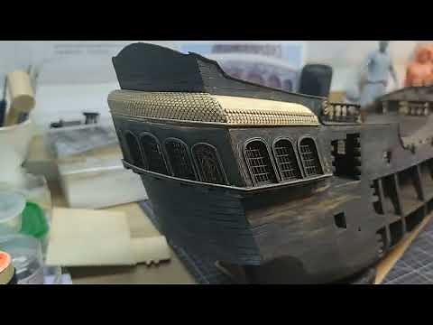 The Black Pearl ship model kits 2023 All-Scenario Version ZHL MODEL EP06
