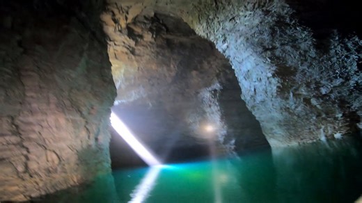 Kayaking Through the World’s Largest Underground Room & Pillar Mine