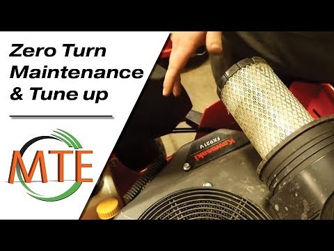 Zero Turn Engine Maintenance and Tuneup How-To