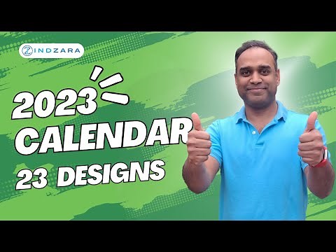 2023 Calendar Excel Template - A Quick Product Demo