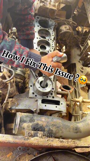 Piston Stuck! How to Fix This? #shortsfeed #mechanic #mechanic #world #viralshort