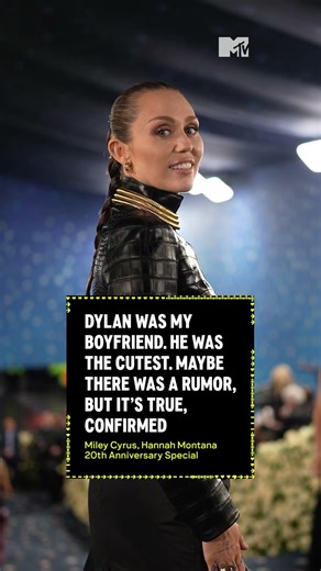 Miley Cyrus is opening up about dating Dylan Sprouse back in the Hannah Montana days ✨