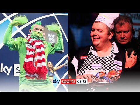 Best walk-ons in World Darts Championship history! | The Grinch, stormtroopers, muffins and more!