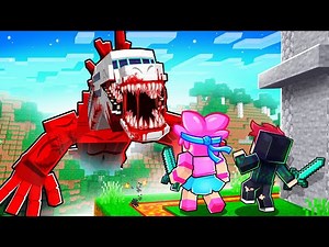 INFECTED SKY vs. THE SAFEST BASE CHALLENGE 😱😈 MINECRAFT