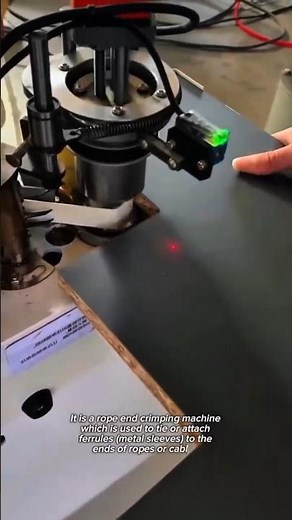 Cable Crimping Process