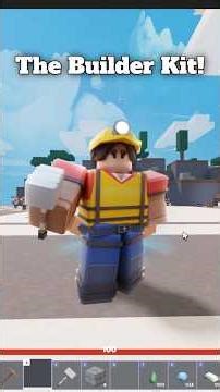 Builder Kit Review | Roblox Bedwars | #roblox #bedwars #gaming #shorts #subscribe #feedshorts