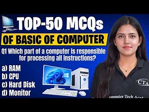 Computer Basics MCQs | Top 50 Computer Basic Questions & Answers for Fresher | Computer Tech Academy
