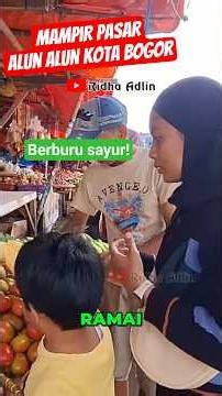 STOP BY THE BOGOR TOWN SQUARE MARKET Explore a Shopping Paradise Near Bogor Station #bogortourism