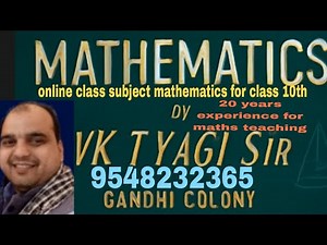 Class 10th subject maths topic linear equation in two variable