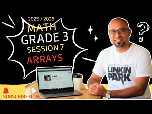 session 7: Arrays #maths #mathematics #education #study #school #grade3 #اكسبلور