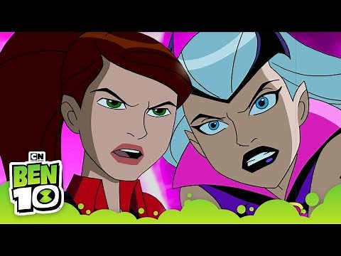 Gwen Vs Charmcaster | Ben 10 Alien Force | Cartoon Network | Cartoons for Kids