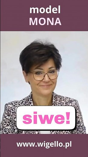 Elegancja nie zna wieku 🤍 Peruka Mona – idealna dla kobiet 50+, 70+, 80+