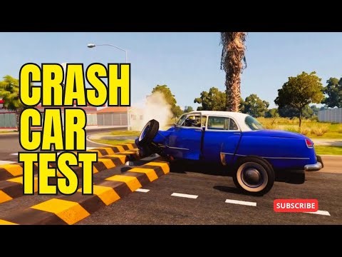 Classic Car Crash Compilation | Realistic Car Accident Test