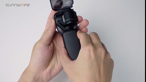 Pocket 3 Protective Case Cover for DJI Osmo Pocket 3, Gimbal Protector Lens Screen Protective Cover for DJI Osmo Pocket 3 Accessories, Transparent Black