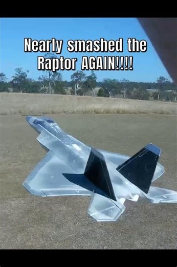 RC plane crash #rc #f22 #raptor #aviation #rcplane #crash #drone #skills #kit #aliexpress #edf #jet