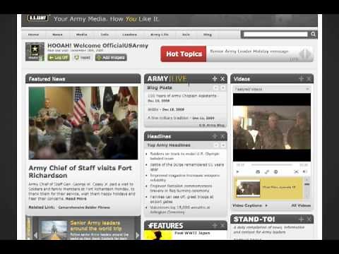 How to use My.Army.Mil